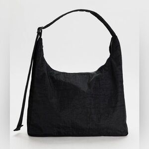 Baggu Black Nylon Shoulder Bag